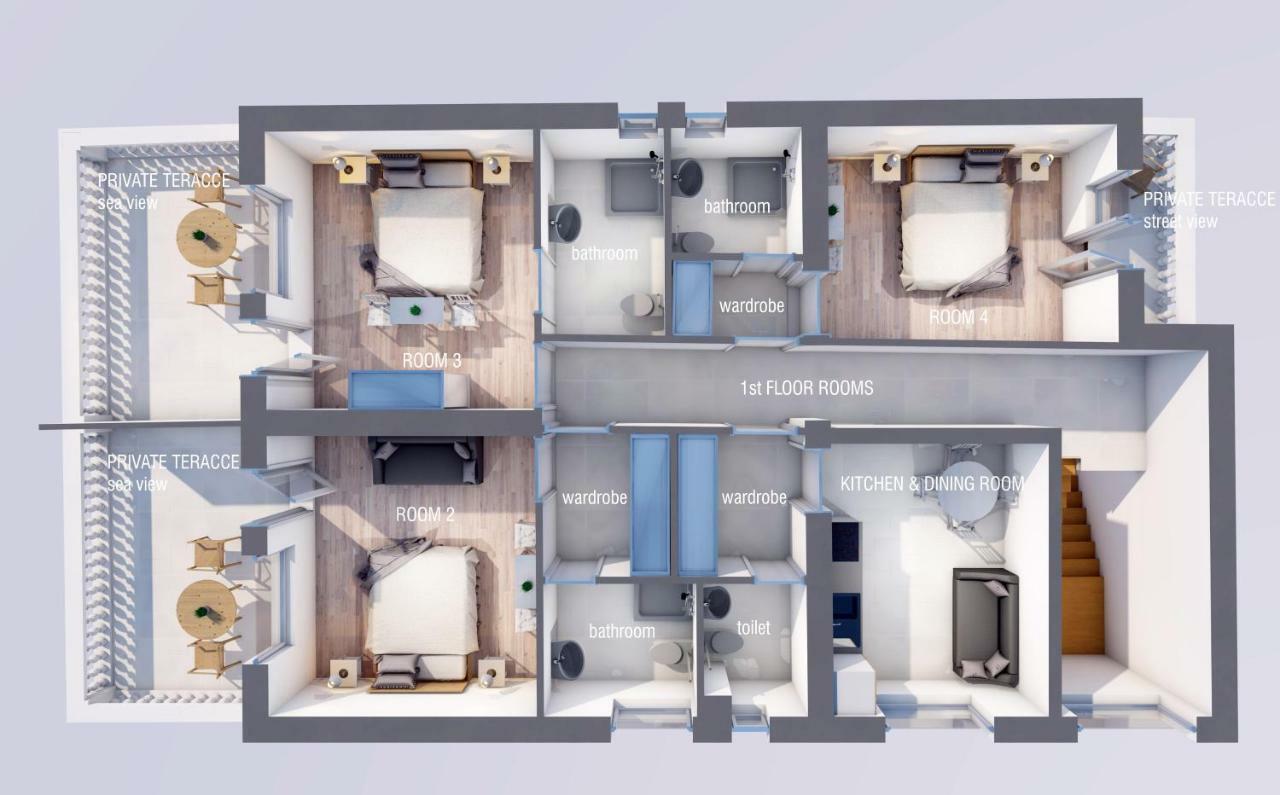 Apartmani Mira Vodice Eksteriør billede